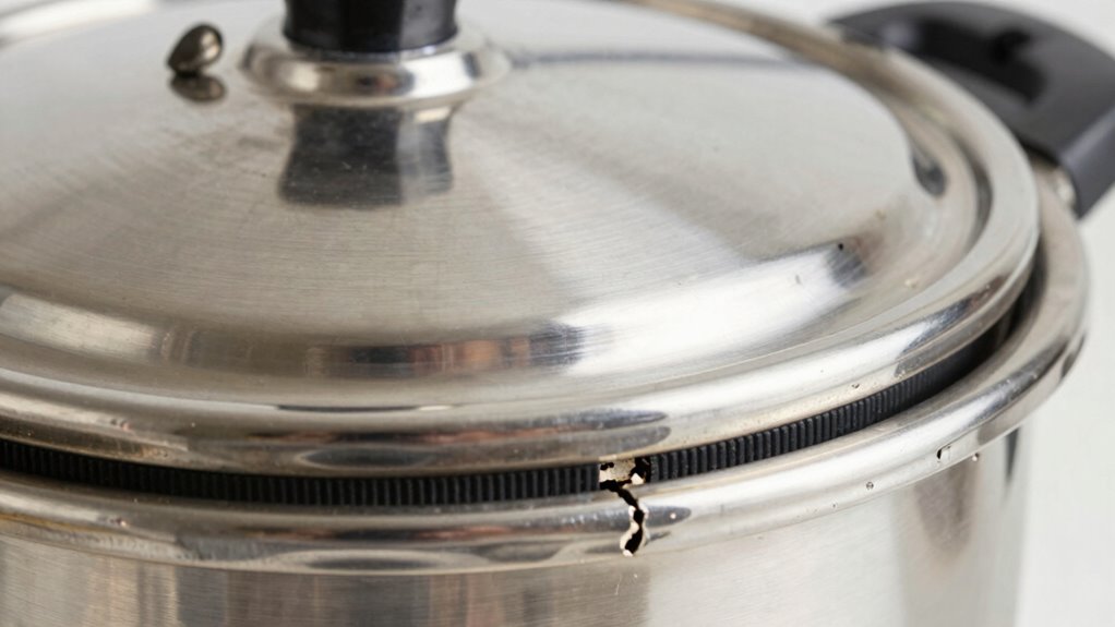 inspect gasket for leaks