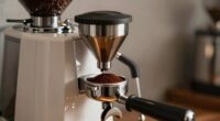 integrated grinder enhances espresso