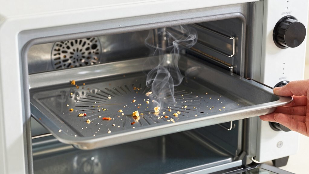 keep oven clean regularly