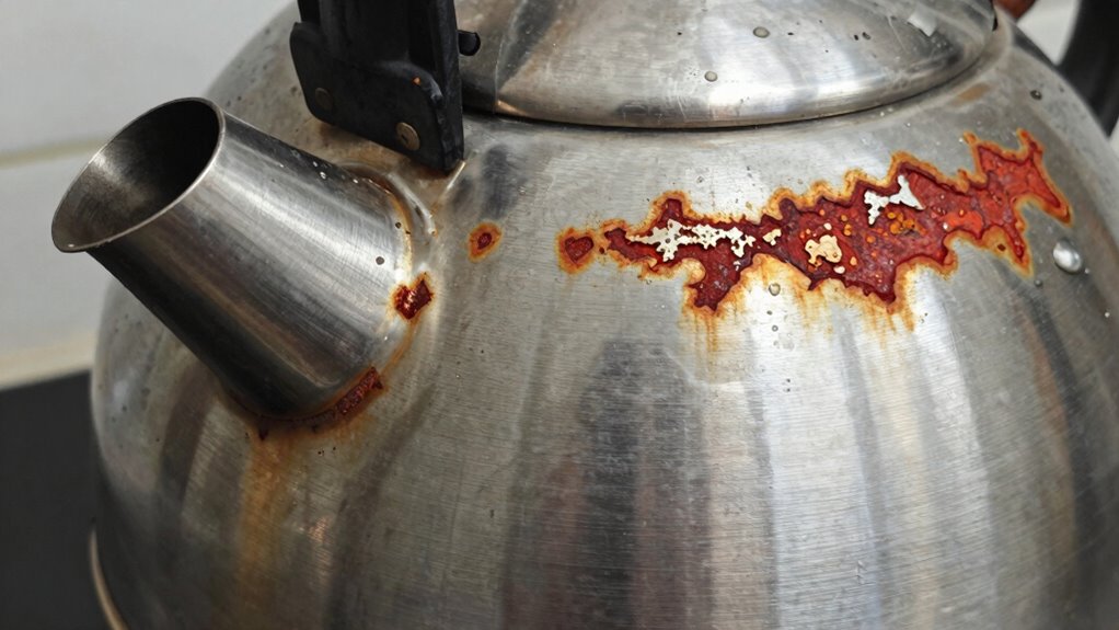 kettle rust spot causes