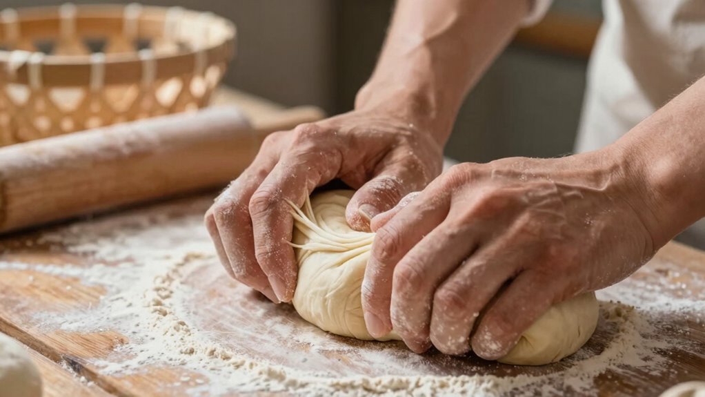 kneading techniques influence bread