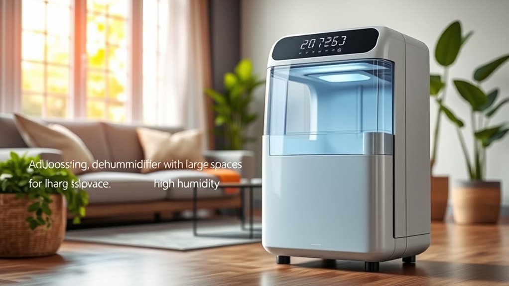 large capacity efficient dehumidification