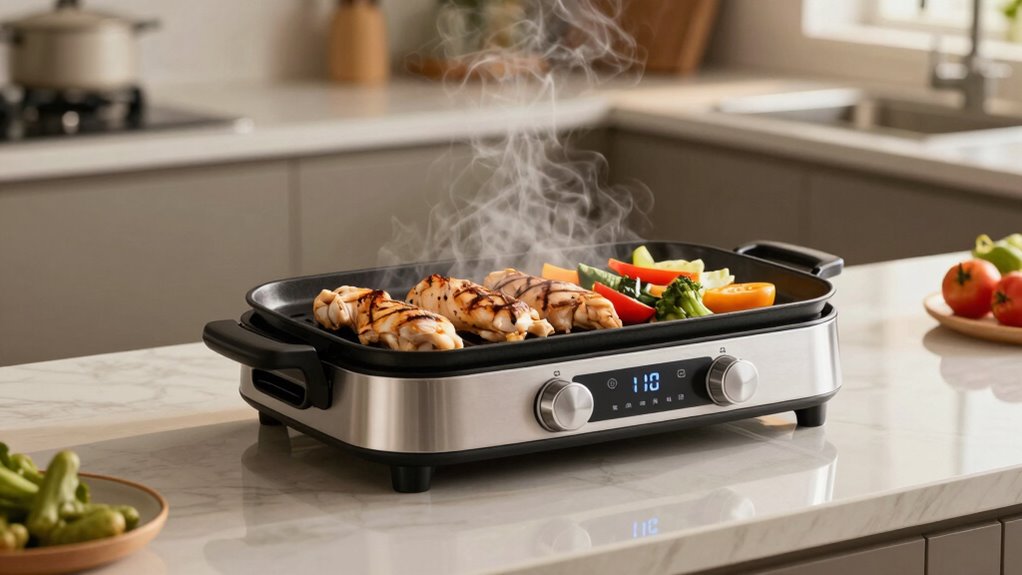 maintain grill cleanliness regularly