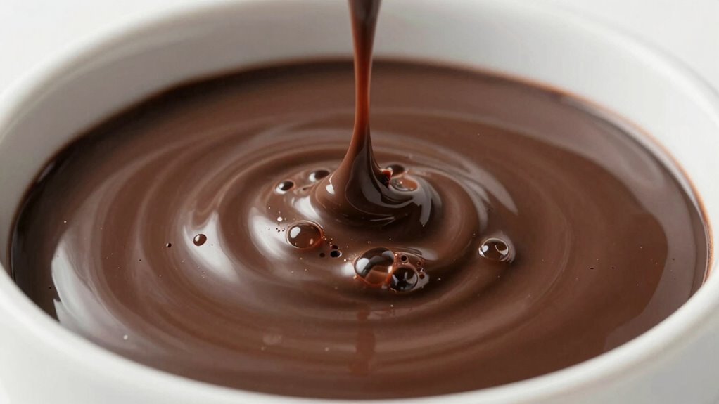 maintain smooth glossy chocolate