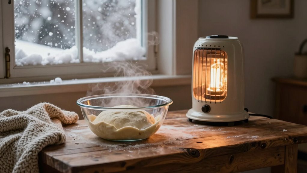 maintain warm humid environment