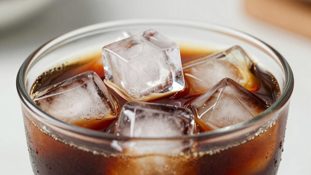make large slow melting coffee cubes