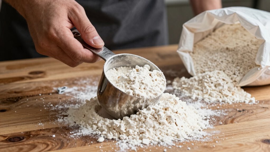 measure flour accurately always
