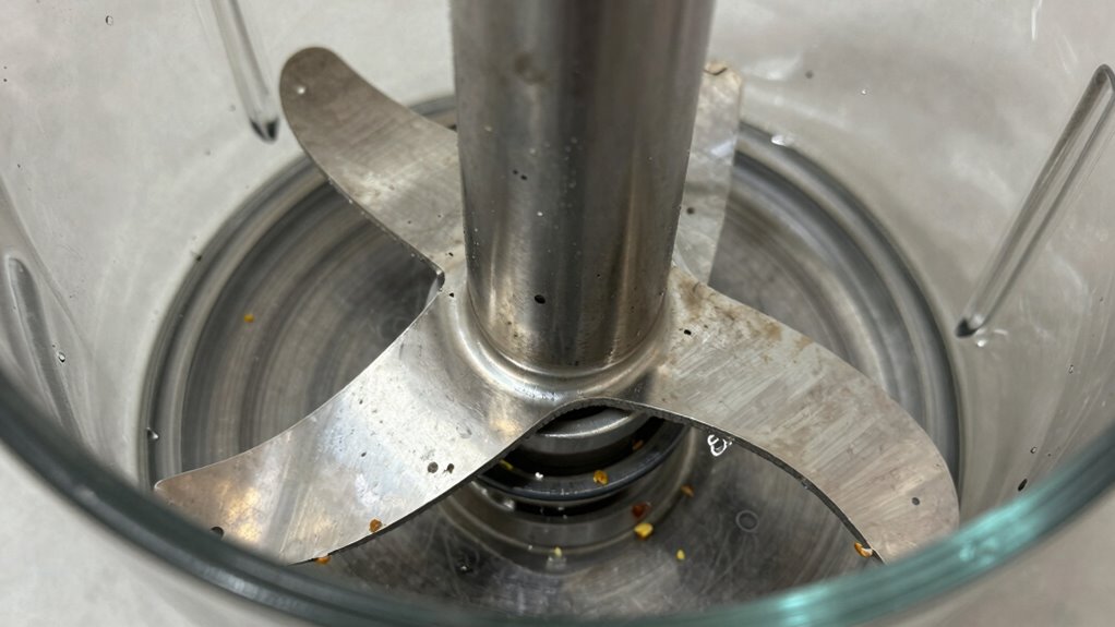 microscopic blade edge details