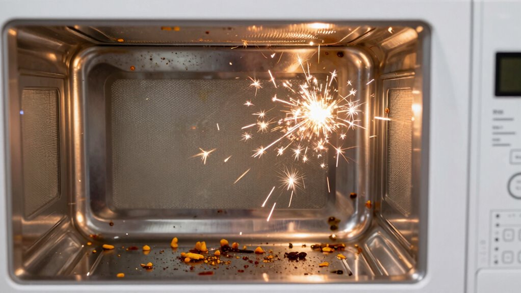 microwave cleaning prevents sparking
