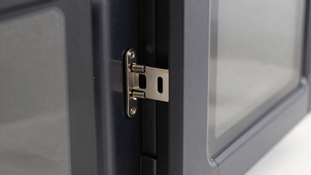 microwave door safety features