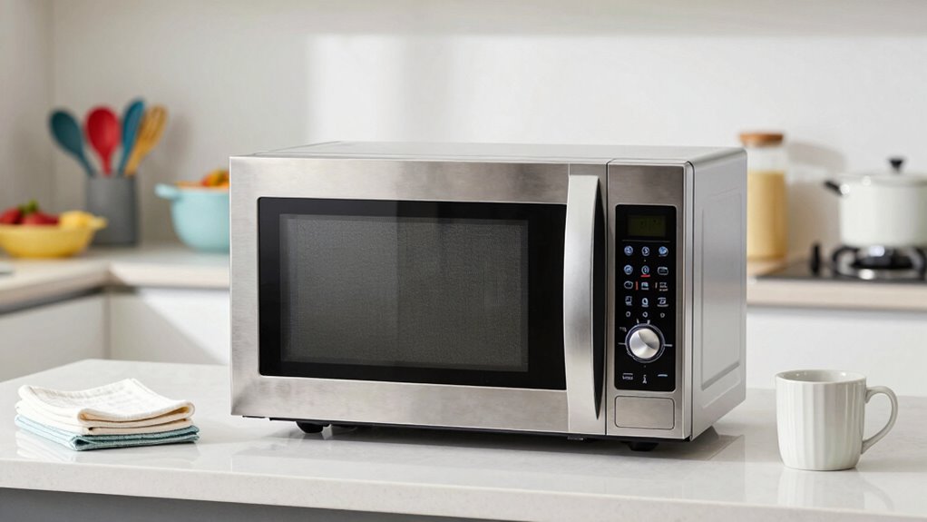 microwave simplifies busy routines
