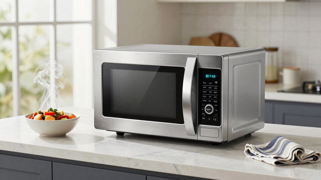 microwave time saving cleanup