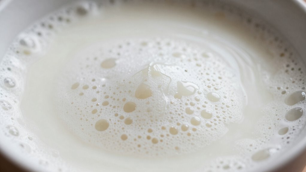 milk proteins stabilize foam