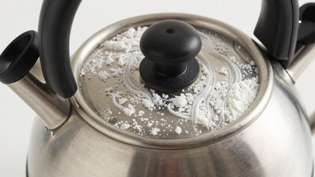 minerals cause kettle buildup