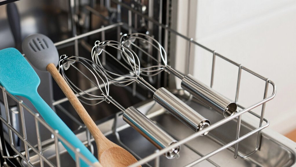 mixer attachments dishwasher or hand wash