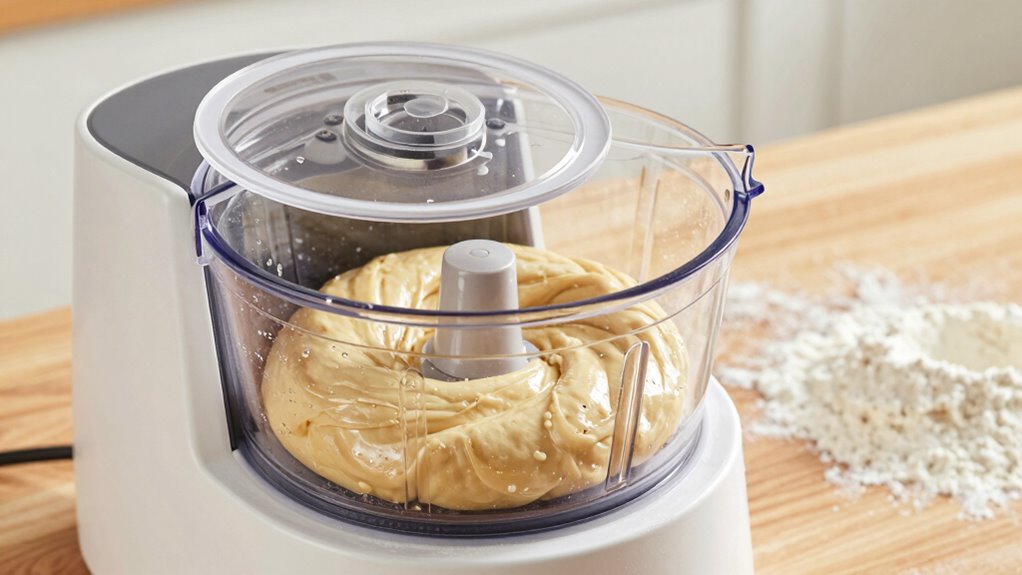 monitor dough texture closely