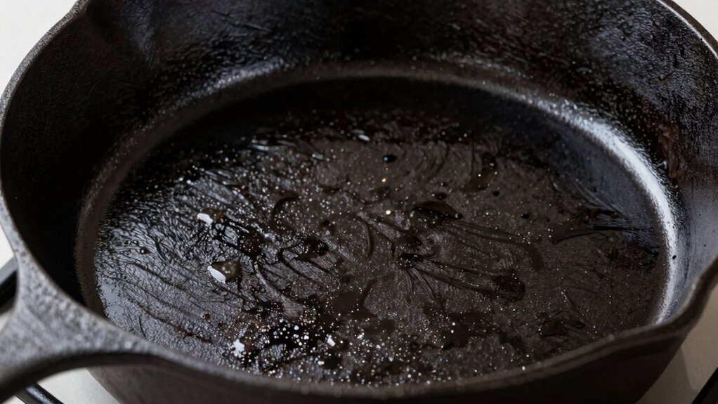 oil polymerization builds durable coating