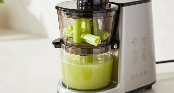 optimal celery juicing settings