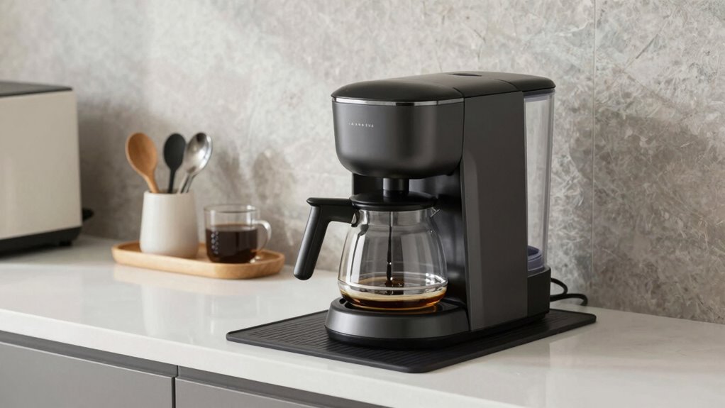 optimal coffee maker placement