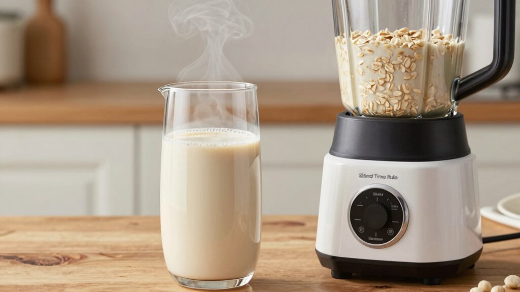 optimal oat milk blending