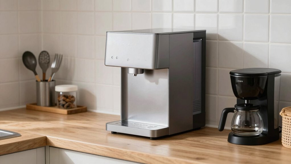optimal small kitchen water placement