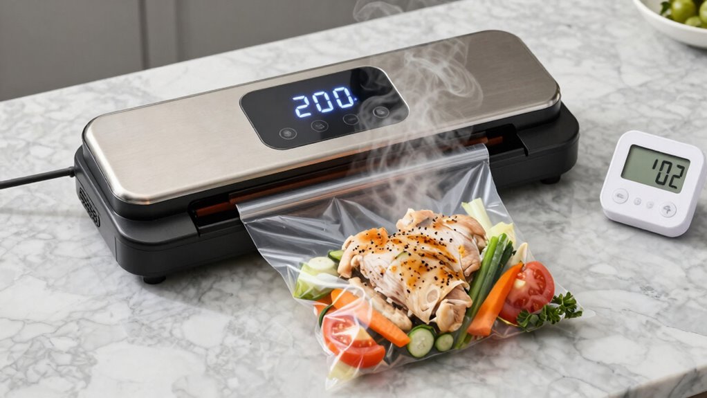 optimize vacuum sealer settings