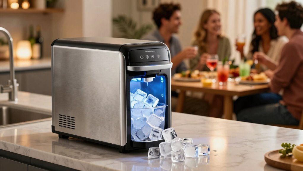 optimized ice maker settings