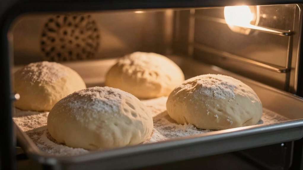 oven light proofing method