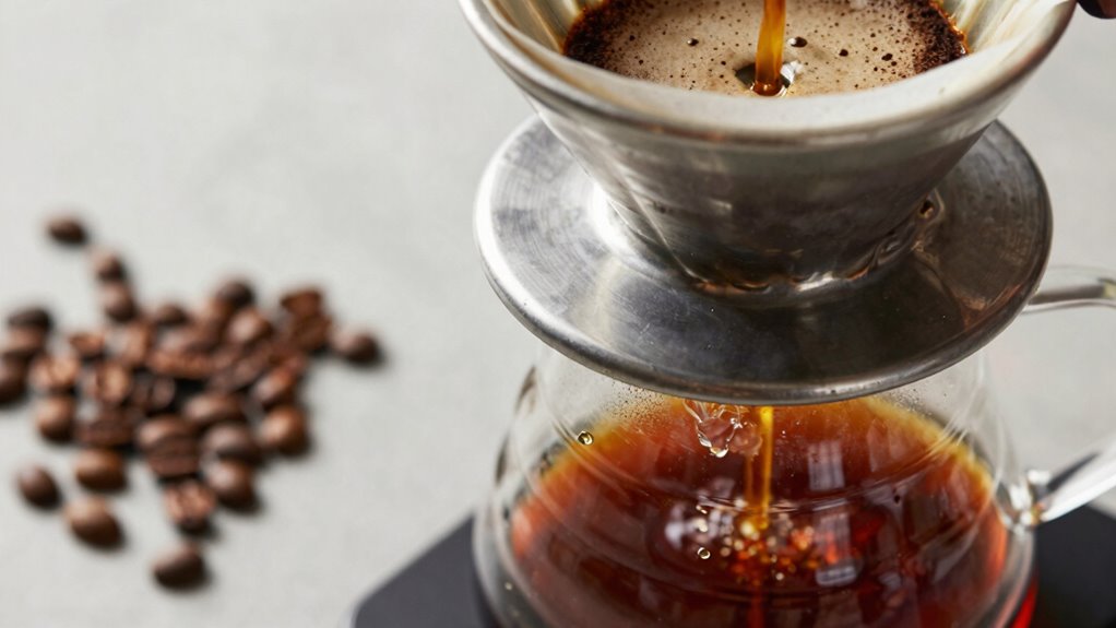 over extraction causes bitterness