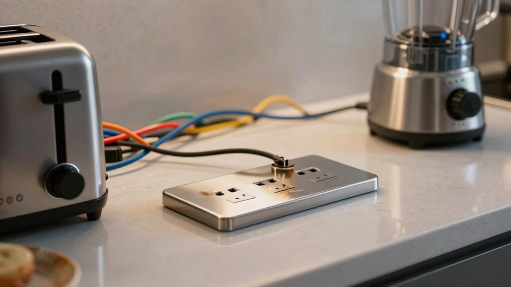 overloaded circuits trip breakers