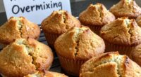overmixed muffin tunnels warning