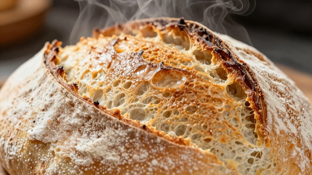 pale crust from improper baking