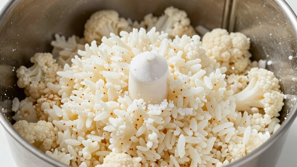 perfect cauliflower rice preparation