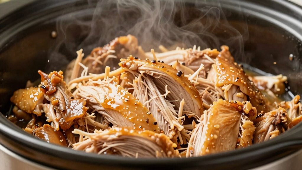 perfect slow cooker shredded chicken