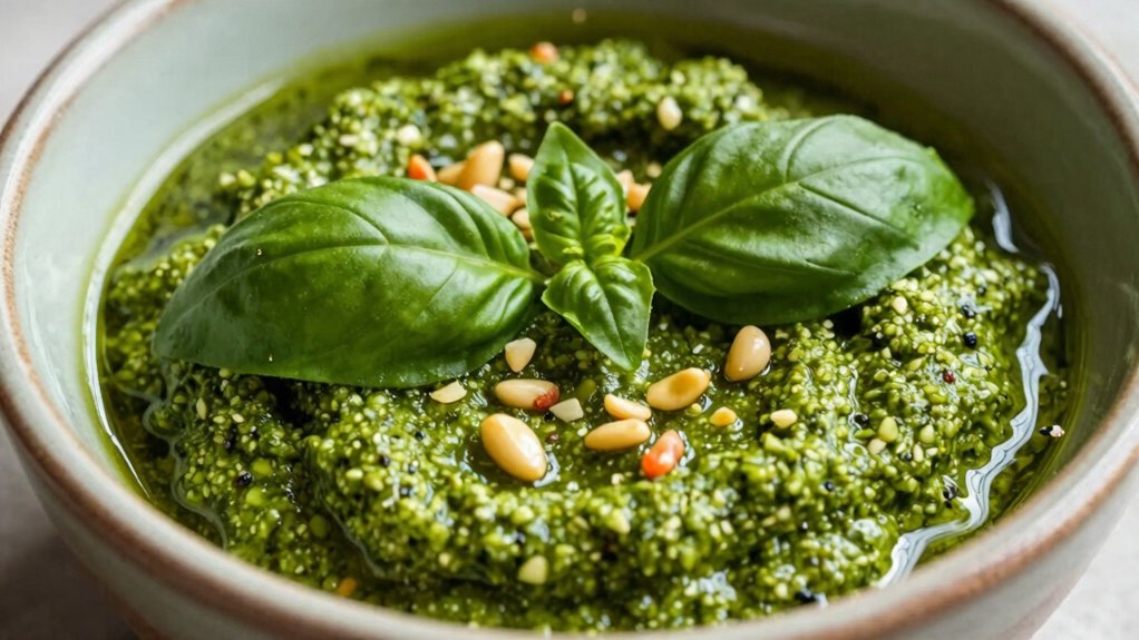 pesto browning through oxidation