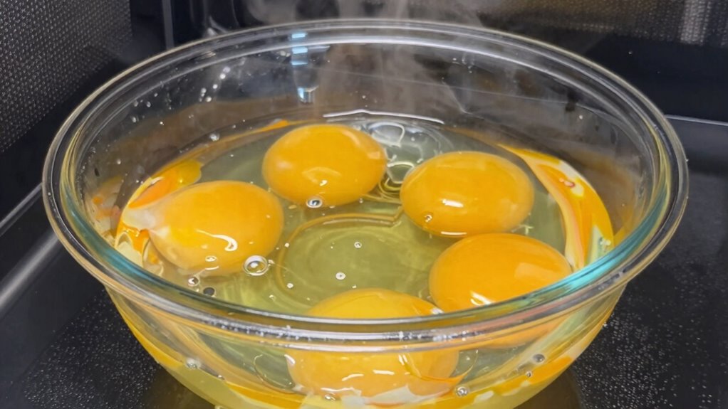 pierce eggs avoid sealed containers