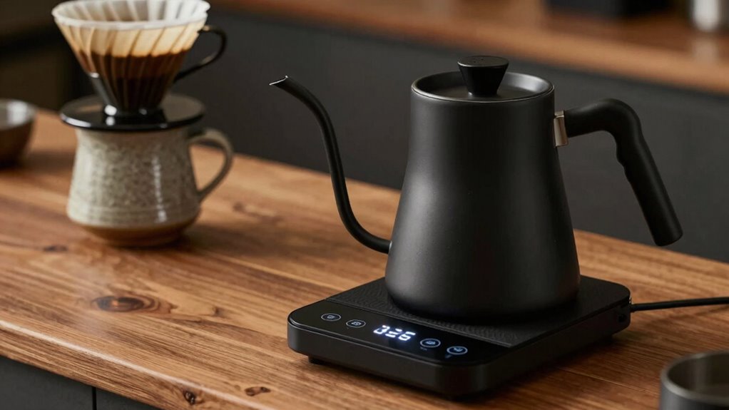 pour over brewing features