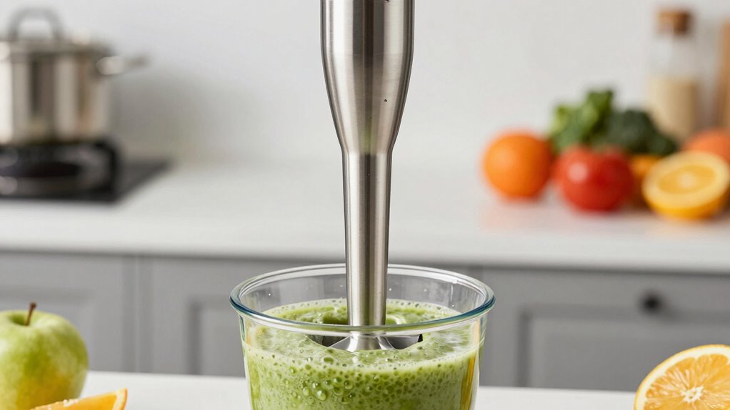 powerful stainless steel blades