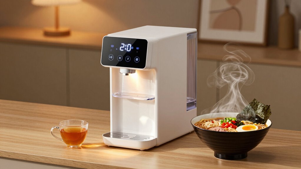 precise hot water control