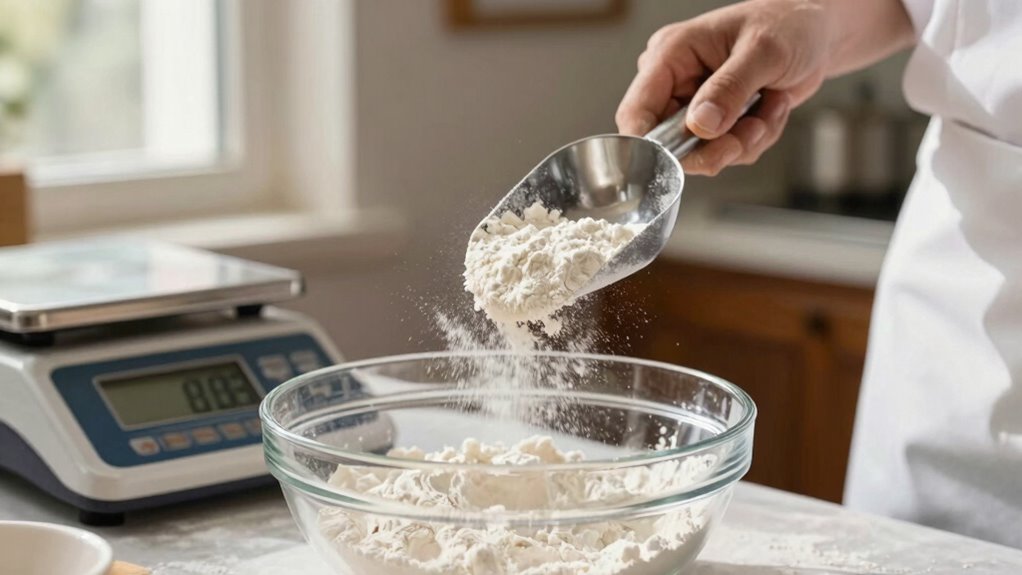 precise measurement ensures perfect baked goods