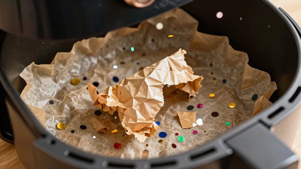 preheat use perforated parchment