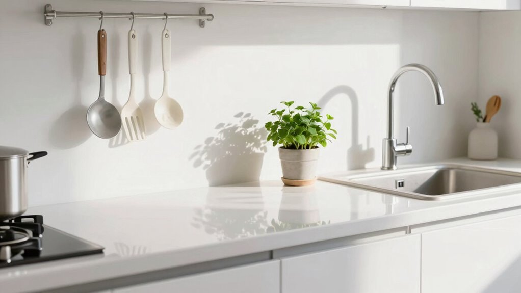 prepare supplies for quick cleanup