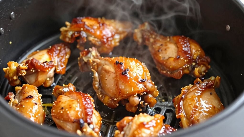 prevent dry overbrowned foods