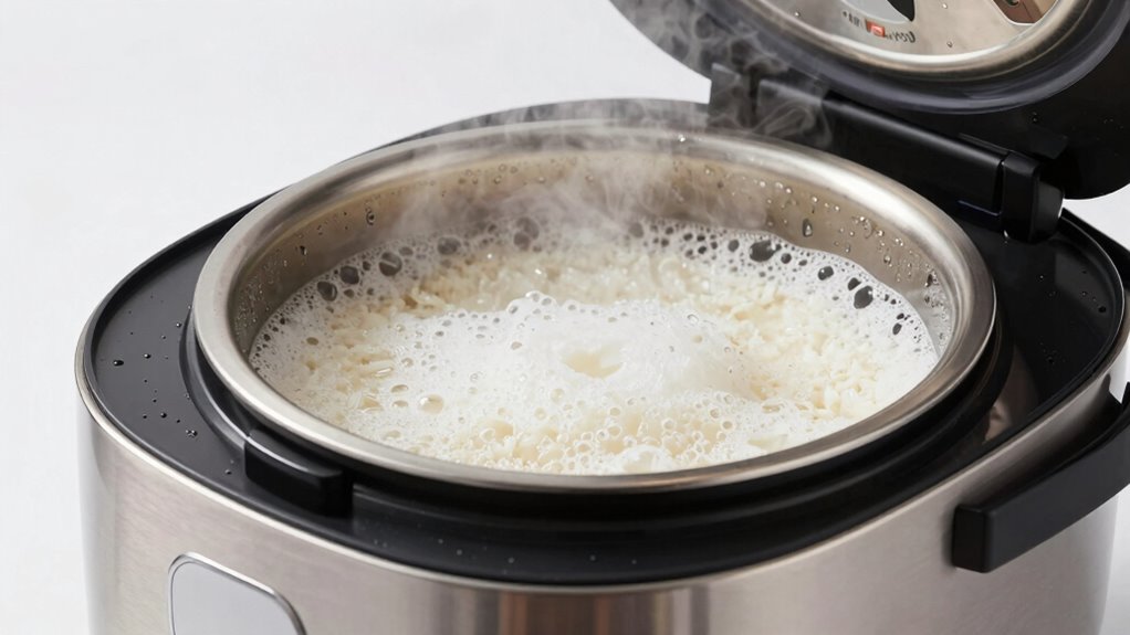 prevent foam overflow issues