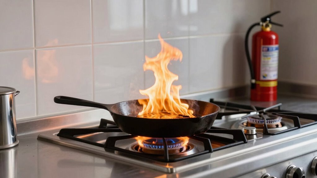 prevent grease fire safety measures