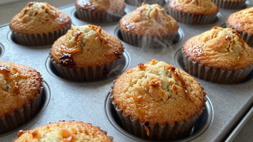 prevent muffin liner sticking