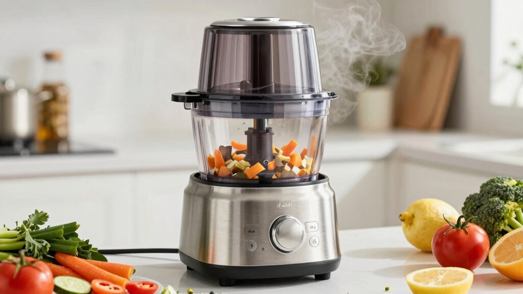 prevent overheating maintain food processor