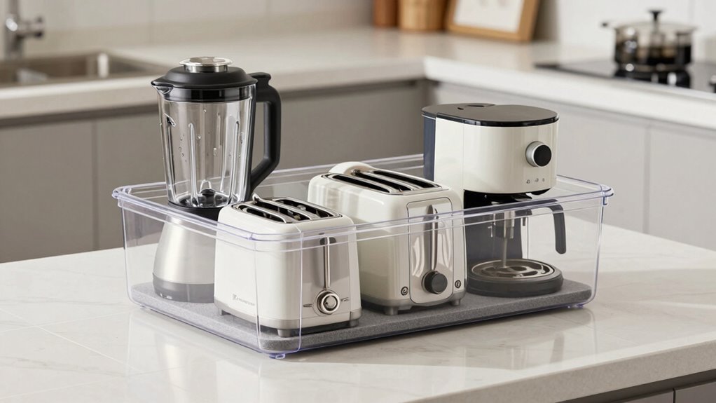 proper appliance storage prevents damage