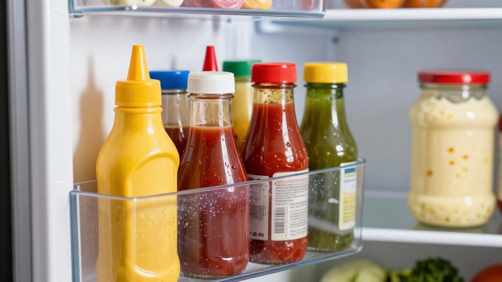 proper condiment storage practices