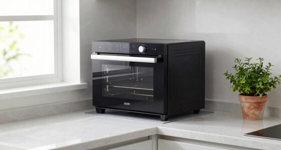 proper countertop oven placement